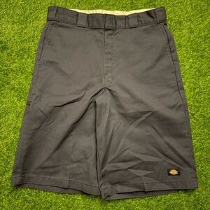 Mens Blue Dickies loose fit shorts